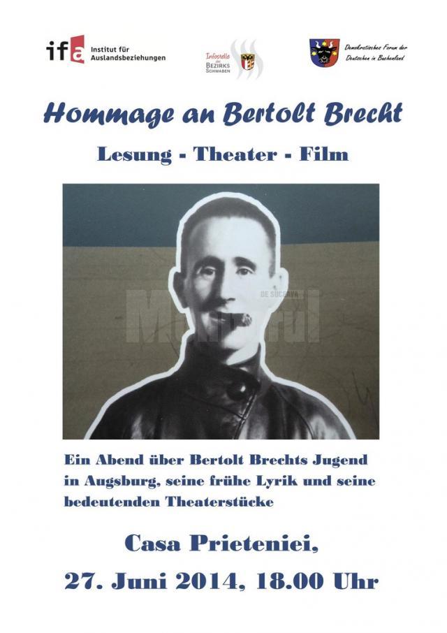 „Omagiu pentru Bertolt Brecht“