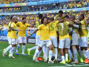 Bucurie uriaşă în tabăra Braziliei după calificarea în sferturile de finală ale Cupei Mondiale