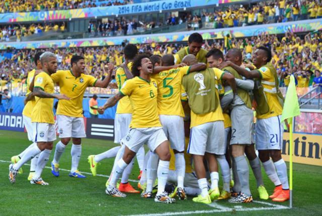 Bucurie uriaşă în tabăra Braziliei după calificarea în sferturile de finală ale Cupei Mondiale
