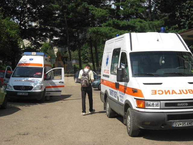 La Serviciul de Ambulanță Judeţean Suceava se înregistrează zilnic între 150 și 170 de solicitări telefonice