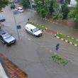 O furtună cumplită a inundat Suceava