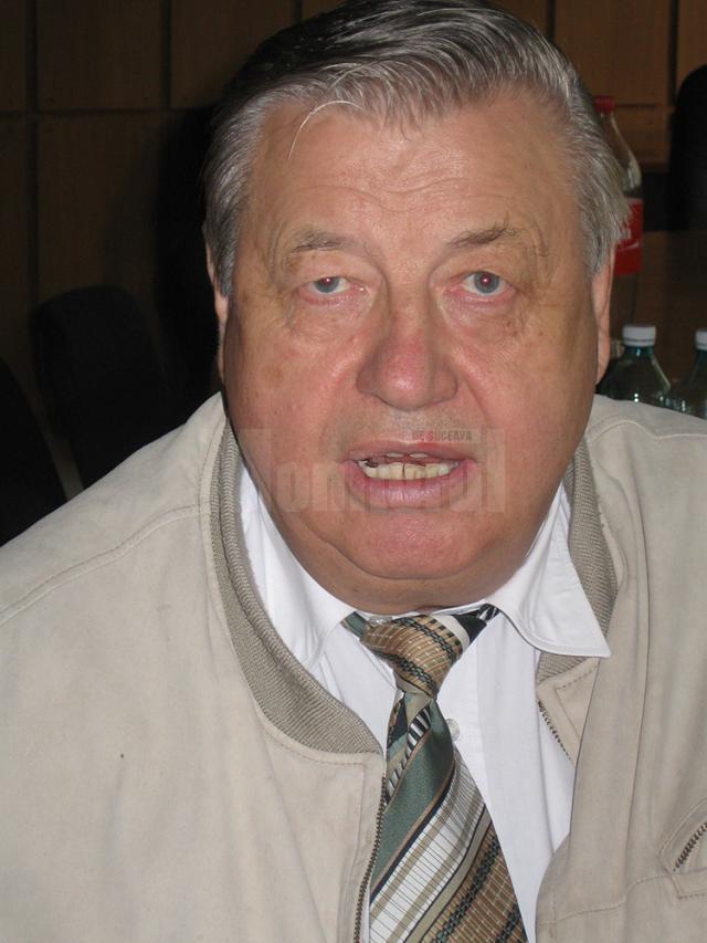 Dr. Ioan Costea, preşedintele Colegiului Judeţean al Medicilor Suceava