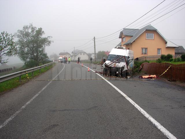 Accident mortal la Poiana Stampei