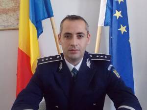 Claudiu Olariu, noul comandant al Poliţiei oraşului Salcea