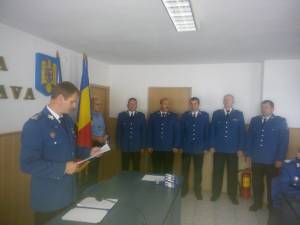 Avansări în grad în cadrul Inspectoratului de Jandarmi Judeţean Suceava