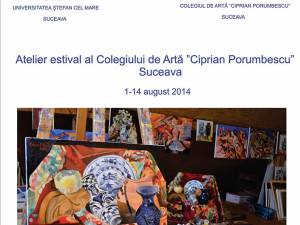 Atelier estival al Colegiului de Artă „Ciprian Porumbescu” Suceava