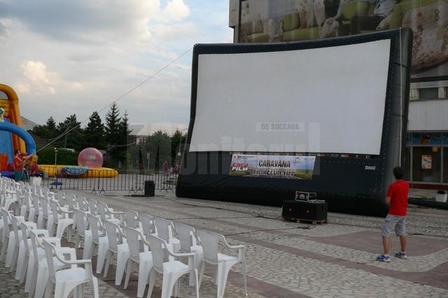 Caravana TIFF a adus trei filme de succes la Fălticeni