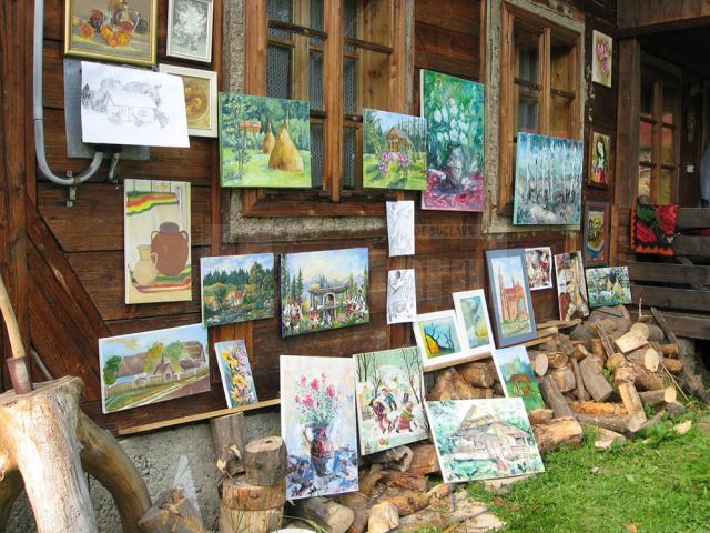 Casa din Păltinoasa a sculptorului Toader Ignătescu găzduieşte prima ediţie a unei tabere naţionale de artă plastică