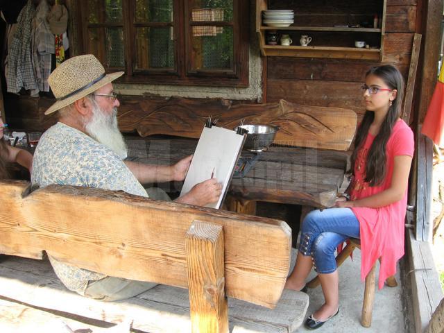 Tabăra naţională de artă plastică de la Păltinoasa