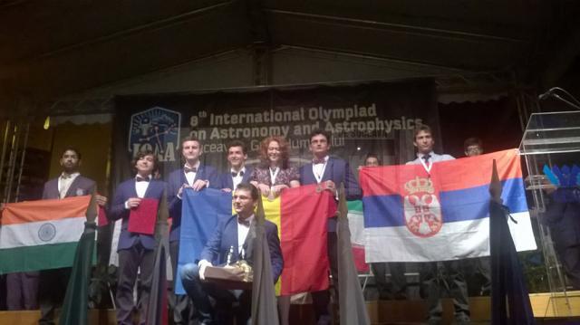 Echipa României a obţinut cele mai multe medalii de aur la Olimpiada Internaţională de Astronomie şi Astrofizică desfăşurată la Suceava în perioada 1-11 august a.c.