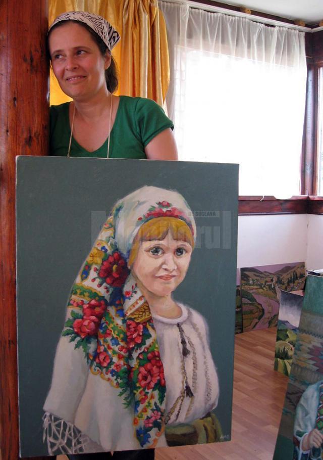 Ana Maria Ovadiuc cu lucrarea Basmaua minune
