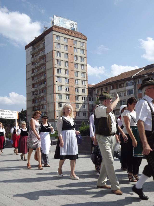 Parada etnicilor germani, la Zilele Culturii Germane în Bucovina