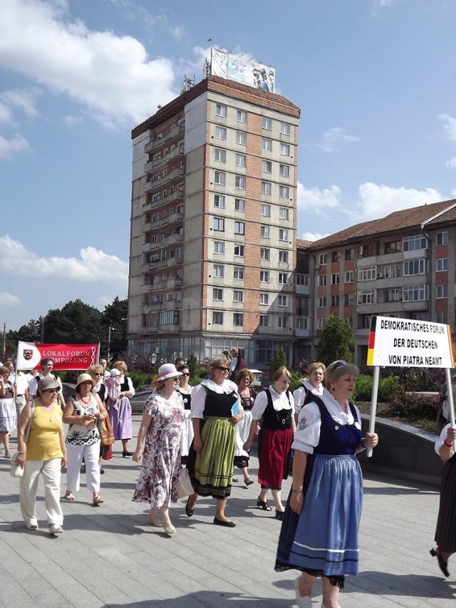 Parada etnicilor germani, la Zilele Culturii Germane în Bucovina