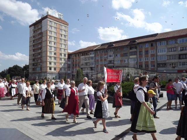 Parada etnicilor germani, la Zilele Culturii Germane în Bucovina