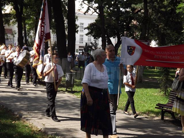 Parada etnicilor germani, la Zilele Culturii Germane în Bucovina