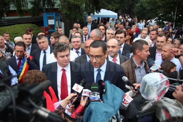 Victor Ponta la Putna, în 2013