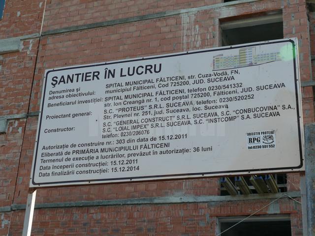 Lucrările la noul spital din Fălticeni au fost inspectate ieri de ministrul Sănătății