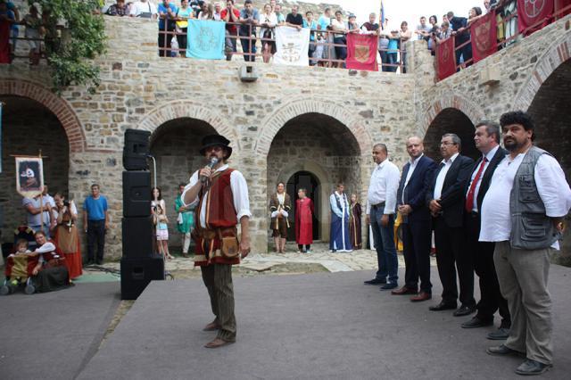 Deschiderea oficială a Festivalului Medieval 2014