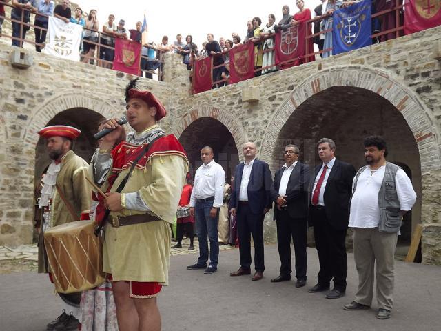 Deschiderea oficială a Festivalului Medieval 2014