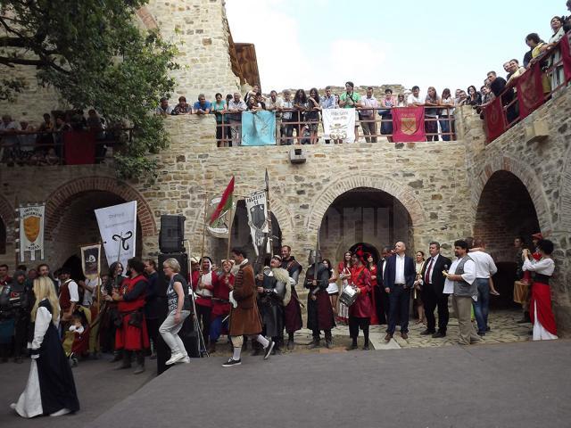 Deschiderea oficială a Festivalului Medieval 2014