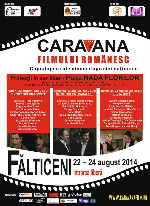 Caravana filmului românesc ajunge la Fălticeni