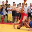 Părinți și copii pe terenul de rugby, la Festivalul „Sport și voie bună” de la Plopeni