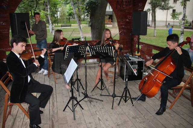 Cvartetul de coarde de la Colegiul „Ciprian Porumbescu”