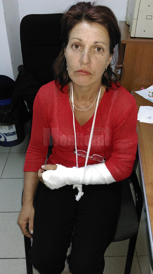 Violeta Bodnari: „În disperare, am sărit peste fiul meu, pentru a-l proteja, şi am început să fiu lovită”