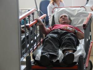Vasile Lavric se afla în Penitenciarul Spital Târgu Ocna, deoarece starea sa de sănătate s-a agravat din cauza faptului că din 9 iulie nu a mai mâncat nimic