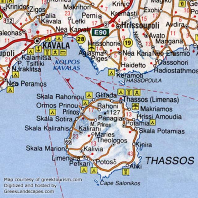 Sucevenii au rămas blocaţi în localitatea Limenaria, pe insula grecească Thassos