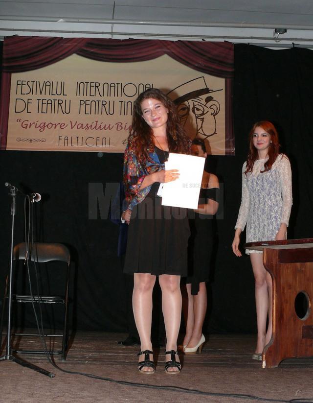 Ioana Andrei - Premiul cea mai bună actriţă în rol principal