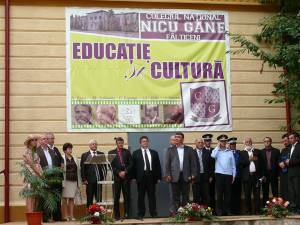 Festivitatea de deschidere a noului an şcolar la Colegiul Naţional „Nicu Gane”
