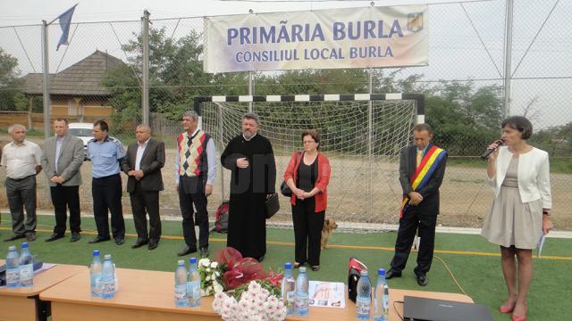 Școală nouă şi bază sportivă ultramodernă, în comuna Burla