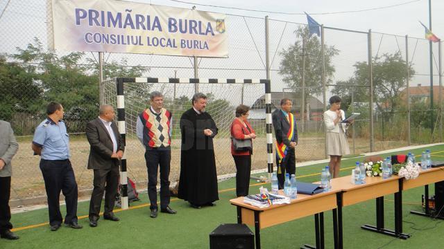 Școală nouă şi bază sportivă ultramodernă, în comuna Burla