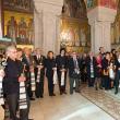 Sâmbătă, în biserica mănăstirii s-a desfăşurat slujba parastasului de 40 de zile pentru Dan Hăulică