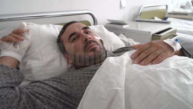 Pe pat de spital, Mugur Bighei se teme pentru viaţa lui
