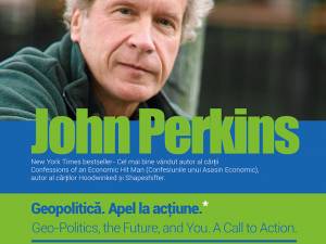 Economistul american John Perkins conferenţiază la Universitatea „Ştefan cel Mare”