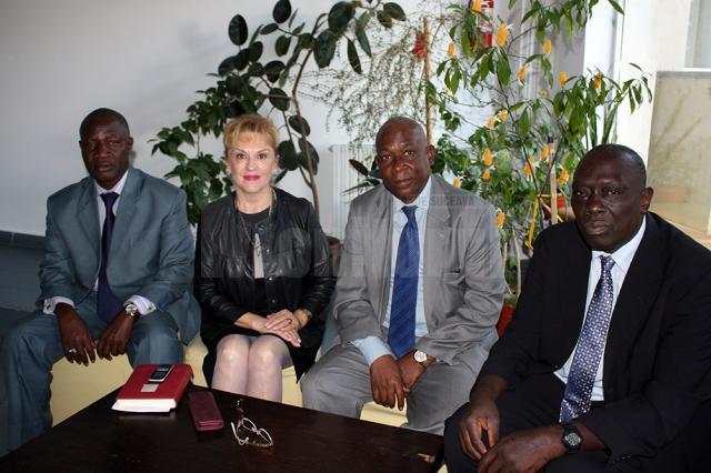 Profesorii din Senegal alături de Sanda Maria Ardeleanu