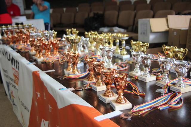 Cupe şi medalii pentru cei mai buni competitori din cadrul „Spartachiadei profesorilor”