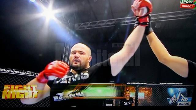Ghiţă Ignat a câştigat rapid meciul cu adversarul său din gala MMA de la Botoşani