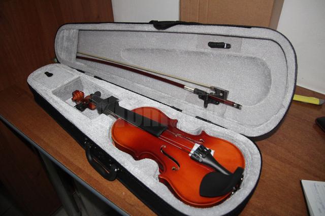 Noua vioară a Ioanei, cumpărată de un om de afaceri care a dorit să-şi păstreze anonimatul