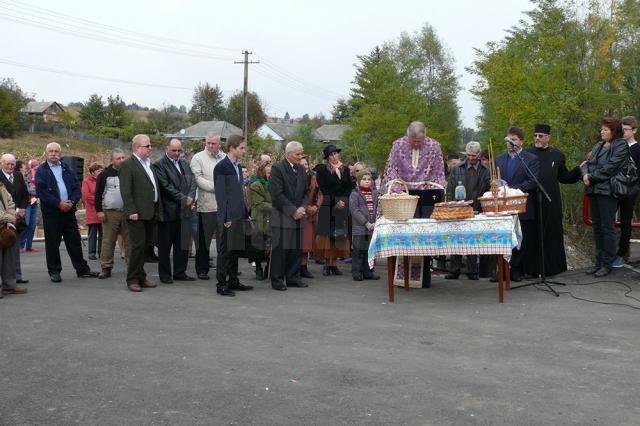 Pod inaugurat la Ţarna Mare