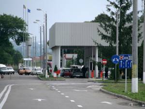 BMW furat din Ungaria, depistat în PTF Siret