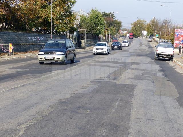Strada Sucevei din municipiul Fălticeni va fi reabilitată în totalitate pentru prima dată în ultimii 25 de ani