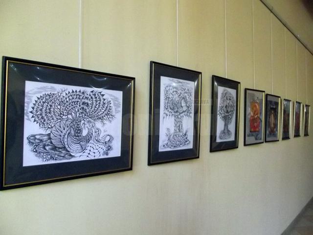 Expoziţie de pictură şi grafică pe simeze rădăuţene