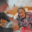 Maria Florea, în vârstă de 101 ani, a primit o diplomă aniversară şi 100 de lei
