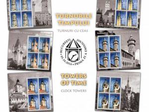 Emisiunea de mărci poştale „Turnurile Timpului, Turnuri cu Ceas”