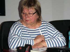Elvira Romaniuc, directorul artistic al Festivalului Internaţional de Film, Diaporamă şi Fotografie „Toamnă la Voroneţ”