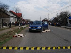 Tragicul accident s-a petrecut pe 5 aprilie 2012, pe DN 2E, în centrul oraşului Vicovu de Sus