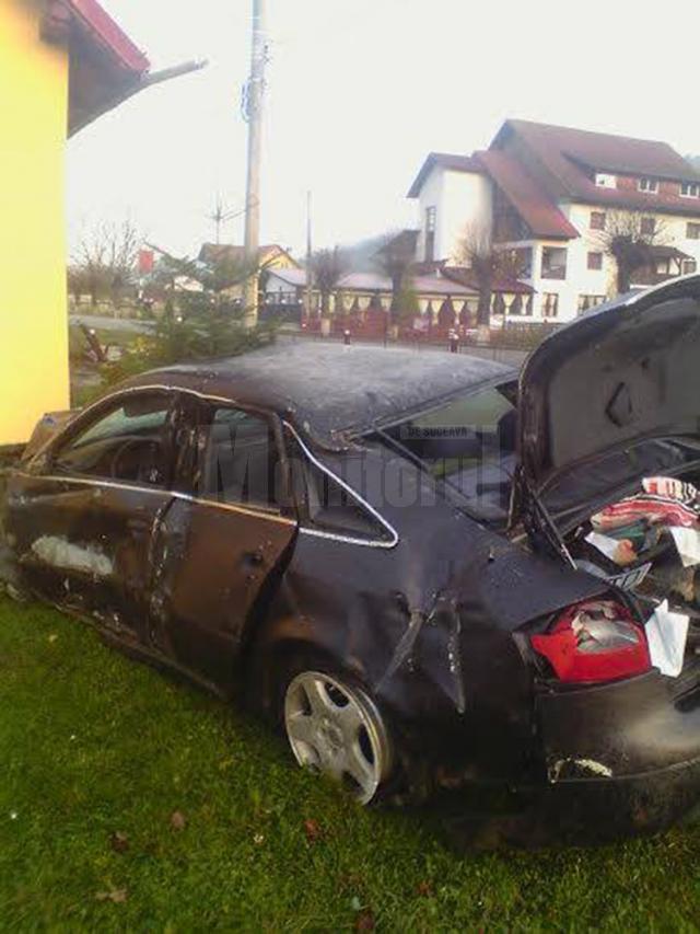 Accidentul rutier petrecut în noaptea de 18 spre 19 octombrie la Câmpulung Moldovenesc